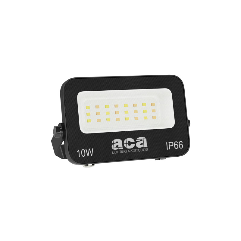 ΠΡΟΒΟΛΕΑΣ LED SMD ΜΑΥΡΟΣ 10W 3CCT 1000LM 185-265V RA>80 IP66