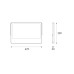 ΠΡΟΒΟΛΕΑΣ LED SMD IP66  ΜΑΥΡΟΣ 300W 3CCT 30000LM 185-265V RA>80 IP66