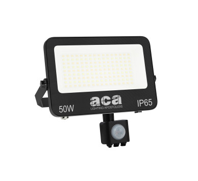 ΠΡΟΒΟΛΕΑΣ LED SMD ΜΑΥΡΟΣ  ΜΕ ΑΙΣΘΗΤΗΡΑ100W 50W 3CCT 5000LM 185-260V RA>80 IP66