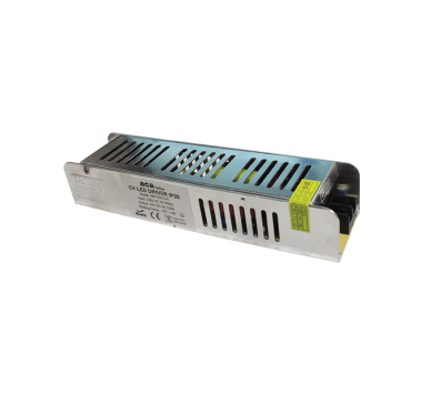 METAL CV LED DRIVER 120W 230V AC-24V DC 5A IP20 WITH TERMINAL