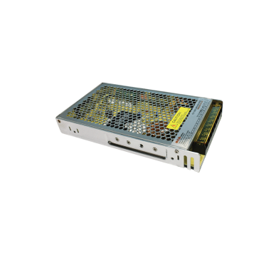 METAL 5YRS CV LED DRIVER 200W 230V AC-12V DC 16.7A IP20 WITH TERMINAL