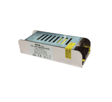METAL CV LED DRIVER 60W 230V AC-12V DC 5A IP20 WITH TERMINAL