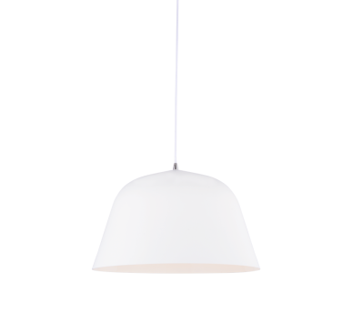 NETTO ΚΡΕΜΑΣΤΟ Φ/Σ 1ΧΕ27 ΜΕΤΑΛΛΙΚΟ ΛΕΥΚΟ Φ40ΧΗ120CM PALLADA
