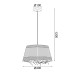 ΚΡΕΜΑΣΤΟ Φ/Σ 1xE27 ANDROS GRASS RATTAN Φ40Χ120CM