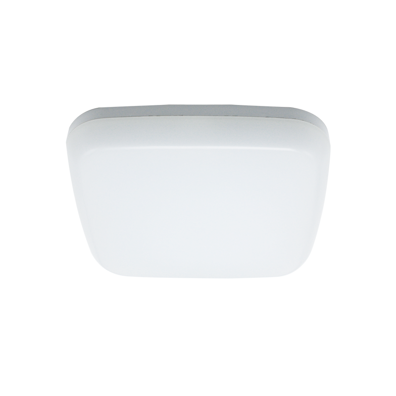 Υ/Κ WHITE SQUARE SENS CEIL SMDLED 24W 2100Lm4000K 120° 230V IP54