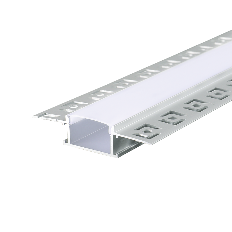 LOND ΠΡΟΦΙΛ ΑΛΟΥΜΙΝΙΟΥ ΤRIMLESS  ΜΕ ΟΠΑΛ ΚΑΛΛΥΜΑ 2m/τμχ
