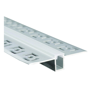 LATE ULTRA MINI TRIMLESS ALUMINUM PROFILE  WITH OPAL PC DIFFUSER 2m/pc