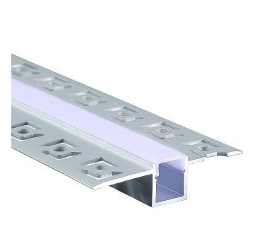 LING TRIMLESS ALUMINUM PROFILE WITH OPAL PC DIFFUSER 2m/pc