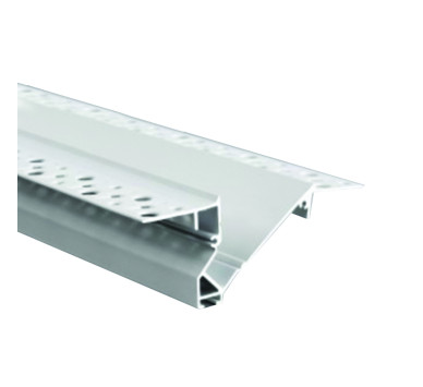 SLID TRIMLESS WHITE ALUMINUM PROFILE WITH OPAL PC DIFFUSER 2m/pc