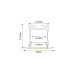 GENO ALUMINUM PROFILE P171 WITH OPAL PC DIFFUSER 2m/pc