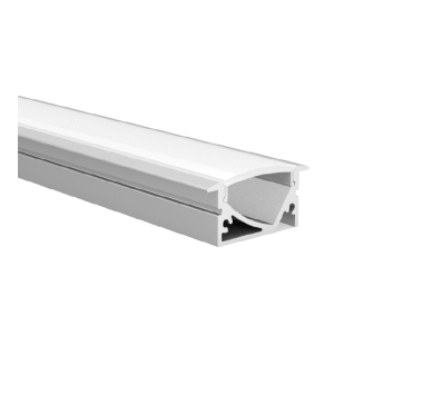 LEVI ALUMINUM PROFILE P191 WITH OPAL PC DIFFUSER 2m/pc