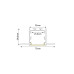 WINT ALUMINUM PROFILE P235 WITH OPAL PC DIFFUSER 2m/pc