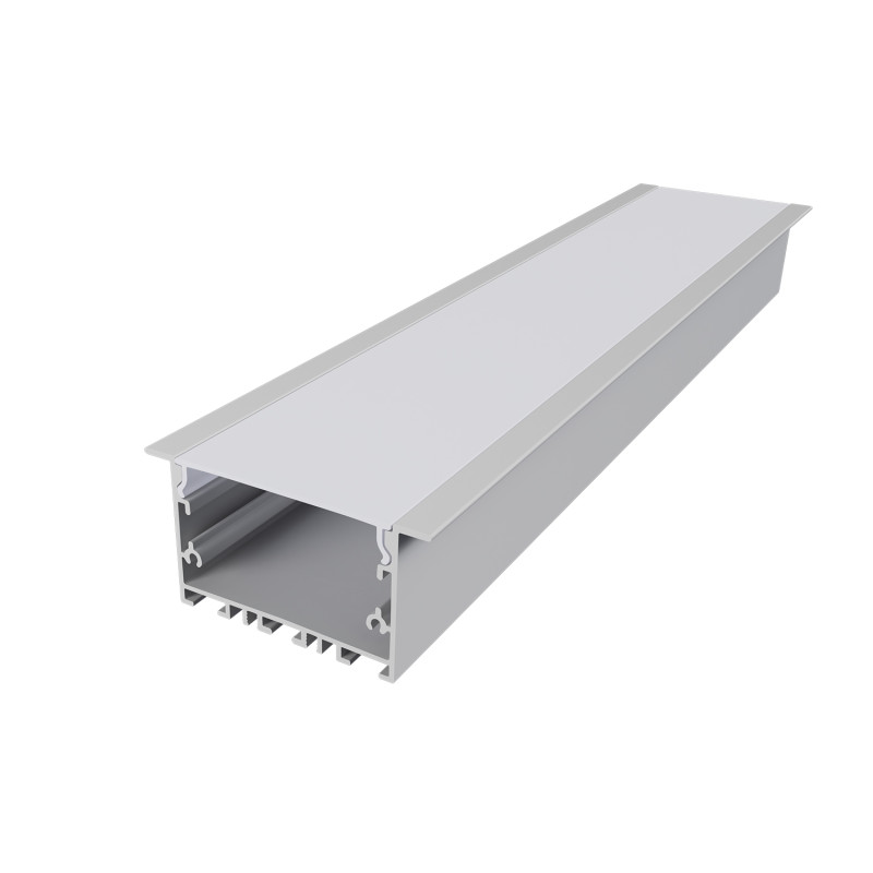 WILA ΠΡΟΦΙΛ ΑΛΟΥΜΙΝΙΟΥ ΛΕΥΚΟ ΜΕ ΟΠΑΛ ΚΑΛΛΥΜΑ 3m/pc
