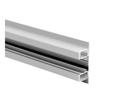 UPDOWN ALUMINUM PROFILE P50N WITH OPAL PC DIFFUSER 2m/pc