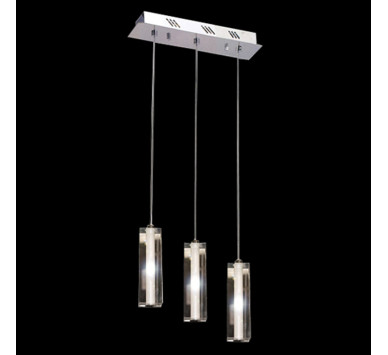 NETTO ΚΡΕΜΑΣΤΟ-ΡΑΓΑ 3X20W G4 12V ΧΡΩΜΙΟ