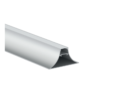 PROJE ALUMINUM PROFILE 3M/PC WITH OPAL PC DIFFUSER, WITHOUT END CAPS & ACCESSORIES