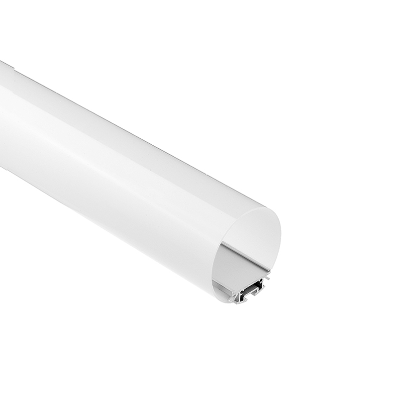 VELOR MINI ΠΡΟΦΙΛ ΑΛΟΥΜΙΝΙΟΥ ΜΕ PC ΟΠΑΛ ΚΑΛΛΥΜΑ Φ60 2m/pc