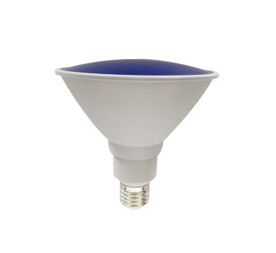 LED SMD E27 PAR38 15W BLUE 1150LM 230V AC RA80 30000H 110°  IP65