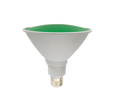 LED SMD E27 PAR38 15W GREEN 1150LM 230V AC RA80 30000H 110°  IP65