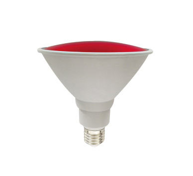 LED SMD E27 PAR38 15W RED 1150LM 230V AC RA80 30000H 110°  IP65