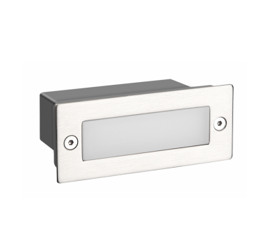 LED STEP LUMINAIRE 110X44 NM 2W 3000K 90Lm 230V IP54 RA80