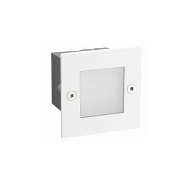 LED STEP LUMINAIRE 70X70 W 2W 3000K 90Lm 230V IP54 RA80