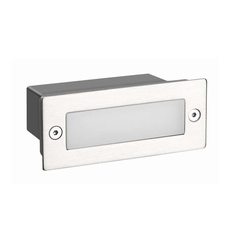 LED STEP LUMINAIRE 110X44 NM 2W 6000K 100Lm 230V IP54 RA80