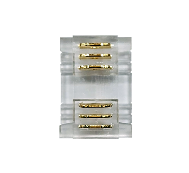 CONNECTOR FOR COB RGB CCT STRIP 12mm WIDTH PCB 6P WITHOUT DARK SEGMENTS