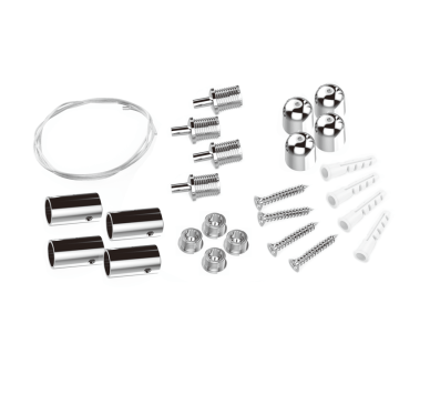 4 STEEL WIRES KIT FOR PENDANT INSTALLATION OF  OTIS*N, ROVE, DEBA & TREGO LED PANELS