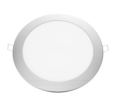 ΝΙΚΕΛ ΜΑΤ ΣΤΡΟΓΓΥΛΟ LED ΠΑΝΕΛ ΧΩΝΕΥΤΟ 18W 6500K 1800Lm Φ220mm 230V AC Ra80