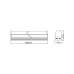 Υ/Κ LED T5 LIGHT ON-OFF 13W 900mm 3000K 1400Lm 230V 180° Ra80