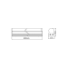 Υ/Κ LED T5 LIGHT ON-OFF 8W 600mm 3000K 800Lm 230V 180° Ra80