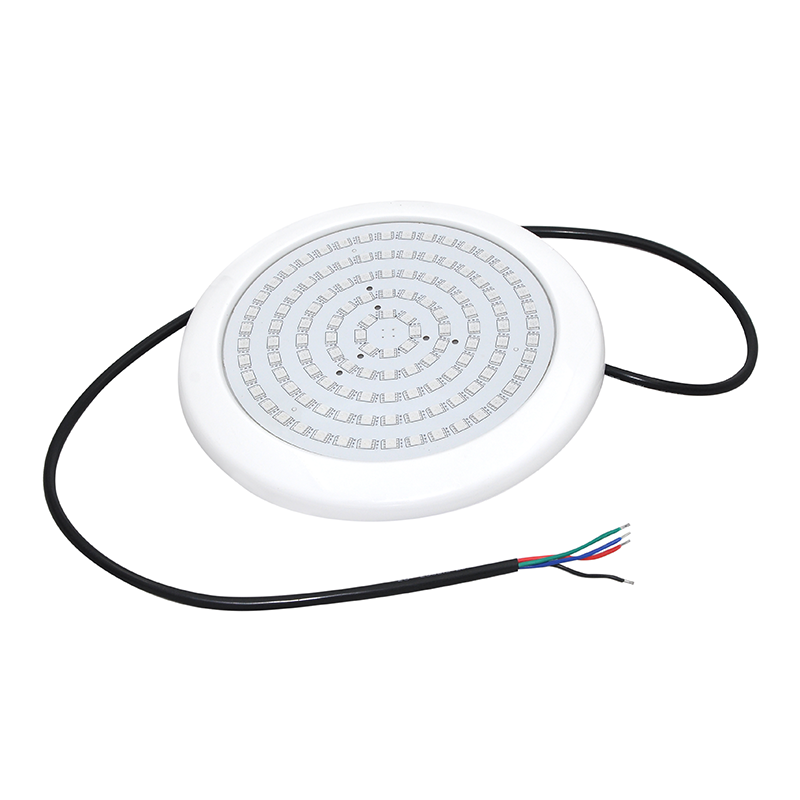  LED ΠΛΑΣΤΙΚΟ Φ/Σ ΠΙΣΙΝΑΣ 20W RGB 110° IP68 12V DC Φ210Χ20mm