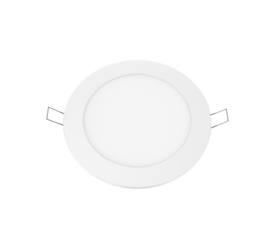 LED SLIM PANEL WHITE ROUND REC. 12W 3000K 1040Lm Φ170 230V AC Ra80