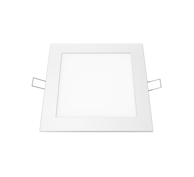 LED SLIM PANEL WHITE  SQUARE REC. 12W 4000K 1100Lm 170mm 230V Ra80