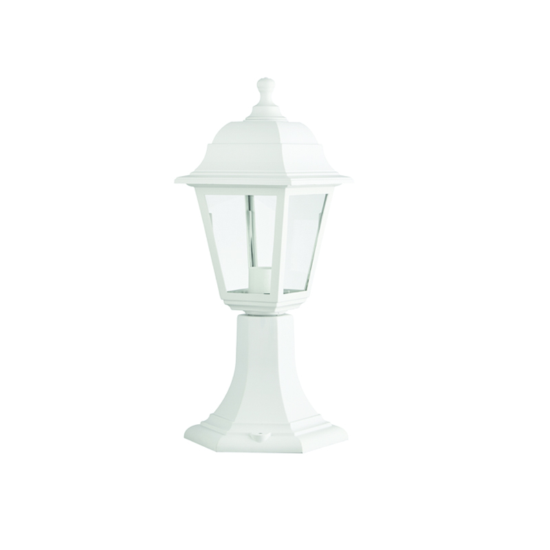 ΥΠΟ ΚΑΤΑΡΓΗΣΗ 4S PLASTIC FLOOR GARDEN WHITE LUMINAIRE 40,5CM E27 IP44