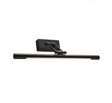 ΕΠΙΤΟΙΧΟ Φ/Σ LED 12W 3000K 780LM ΜΑΥΡΟ ΜΕΤ/ΚΟ IP44 50X6X19CM RIO