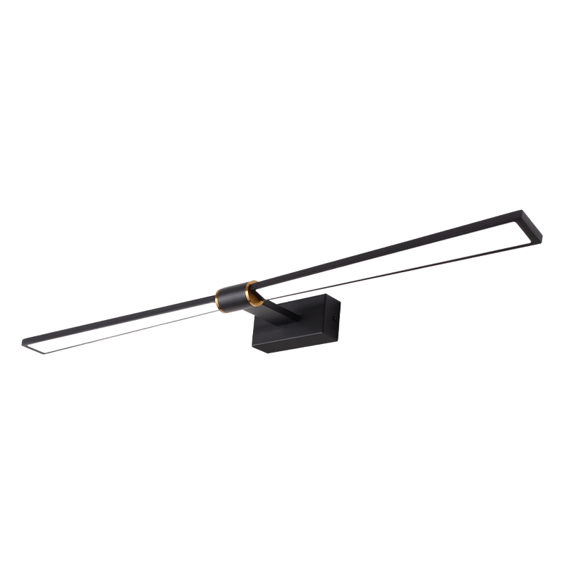 ΕΠΙΤΟΙΧΟ Φ/Σ LED 18W 1170LM 3000K ΜΑΥΡΟ ΑΛΟΥΜΙΝΙΟ 810Χ140Χ55ΜΜ PAPIGION