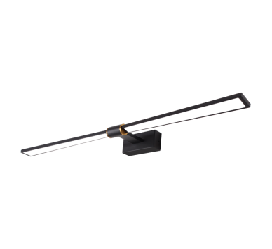 ΕΠΙΤΟΙΧΟ Φ/Σ LED 18W 1170LM 4000K ΜΑΥΡΟ ΑΛΟΥΜΙΝΙΟ 810Χ140Χ55ΜΜ PAPIGION