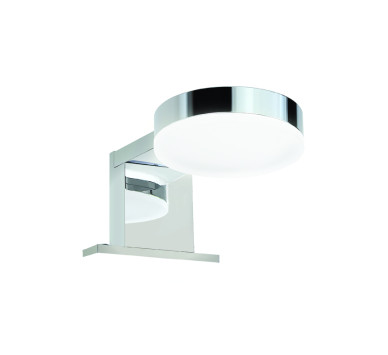 Φ/Σ ΕΠΙΠΛΟΥ LED 5W 3000K 330LM  LUSTRO ΧΡΩΜΙΟ ΜΕΤ/ΚΟ IP44 8X14,5X6,5CM