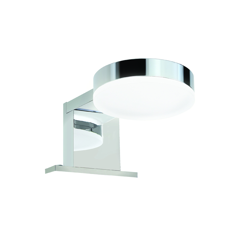 Φ/Σ ΕΠΙΠΛΟΥ LED 5W 3000K 330LM  LUSTRO ΧΡΩΜΙΟ ΜΕΤ/ΚΟ IP44 8X14,5X6,5CM