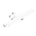 Φ/Σ ΕΠΙΠΛΟΥ LED 8W 3000K 520LM VOIR ΧΡΩΜΙΟ ΜΕΤ/ΚΟ IP44 50X4X10,5CM
