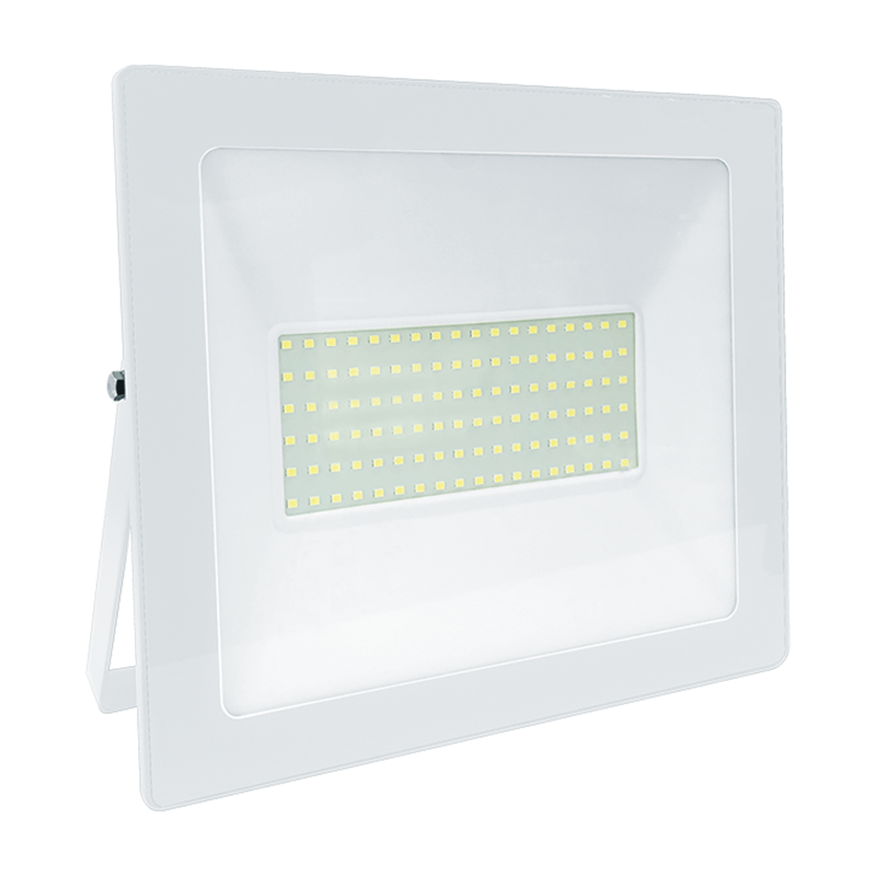 WHITE LED SMD FLOOD LUMINAIRE IP66 100W 4000K 8600Lm 230V RA80