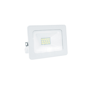 WHITE LED SMD FLOOD LUMINAIRE IP66 10W 4000K 850Lm 230V RA80