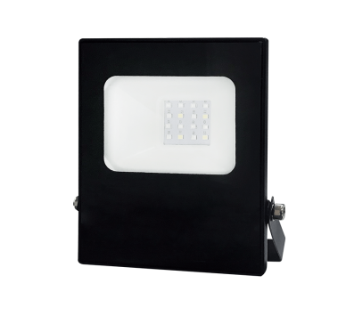 BLACK LED SMD FLOOD LUMINAIRE IP66 10W RGBW 230V