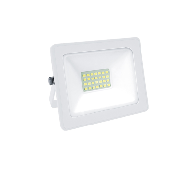 WHITE LED SMD FLOOD LUMINAIRE IP66 20W 3000K 1600Lm 230V RA80