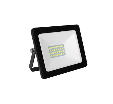 BLACK LED SMD FLOOD LUMINAIRE IP66 20W 6000K 1760Lm 230V RA80