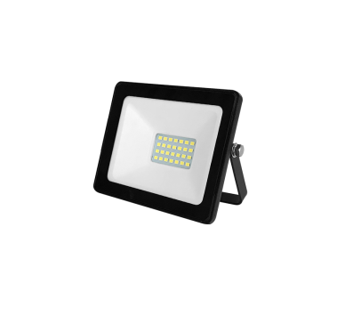 BLACK LED SMD FLOOD LUMINAIRE IP66 20W GREEN 230V