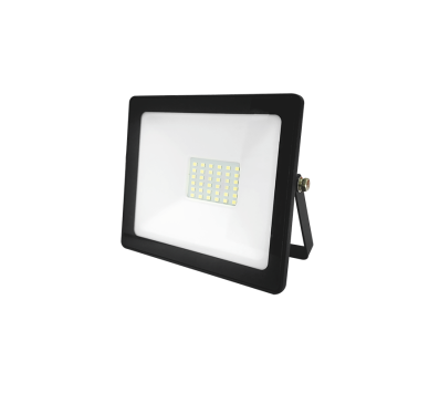 BLACK LED SMD FLOOD LUMINAIRE IP66 30W BLUE 230V