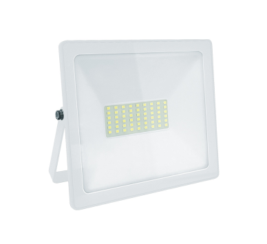 WHITE LED SMD FLOOD LUMINAIRE IP66 50W 4000K 4250Lm 230V RA80